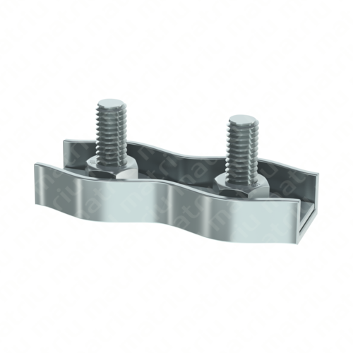 SUJETACABLES PLANO DOBLE SUJETACABLES PLANO DOBLE